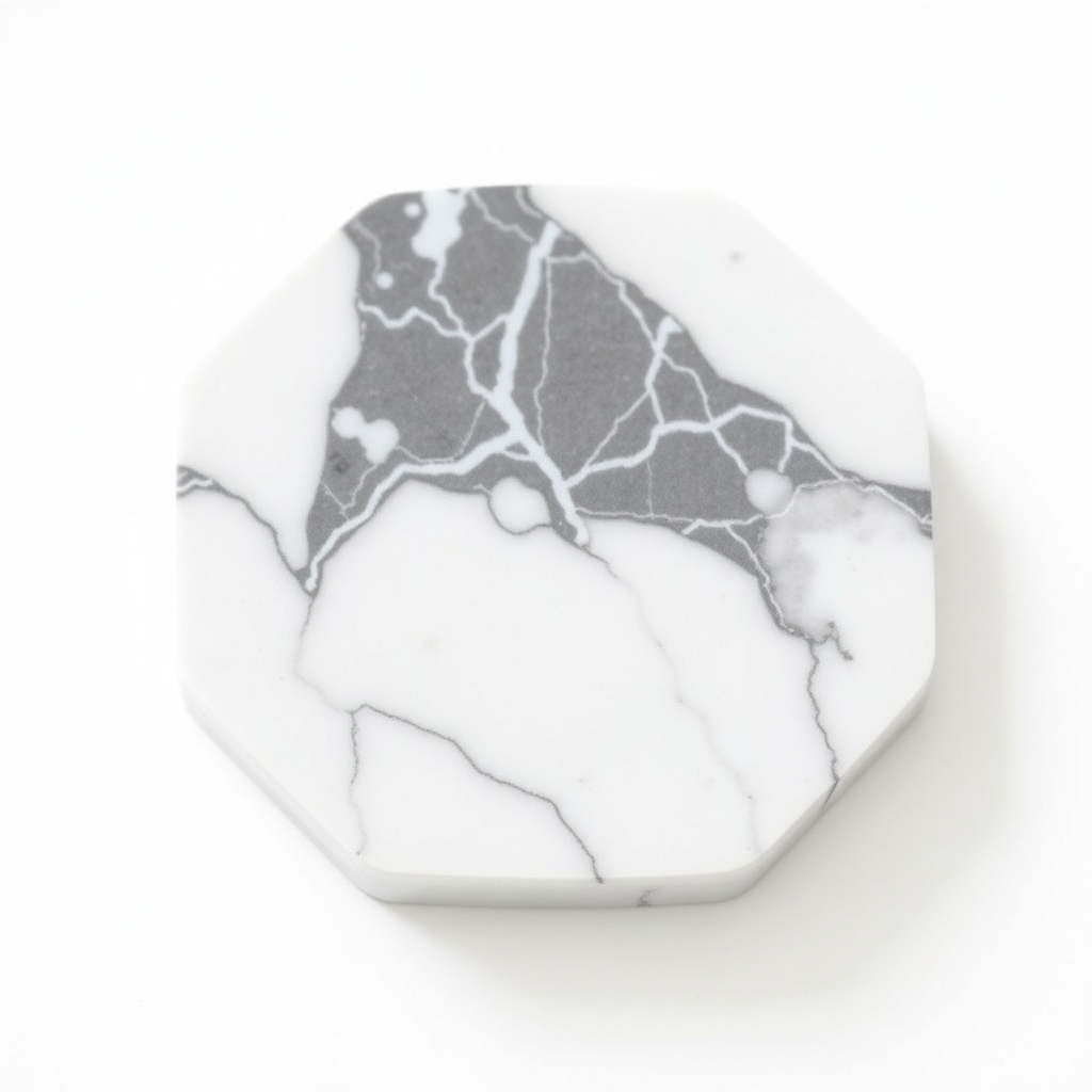 Marble Coaster Set